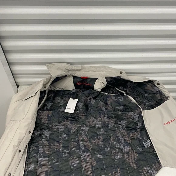 Robert Graham Quilted Stone Color Men's NWT